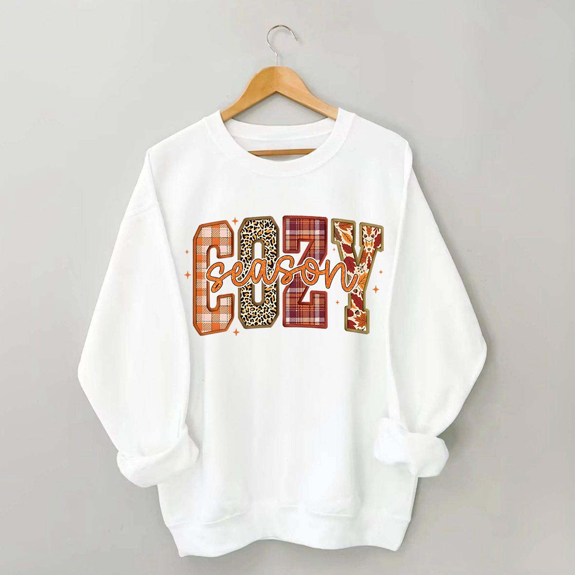 Cozy Season Fall Graphic Sweatshirt