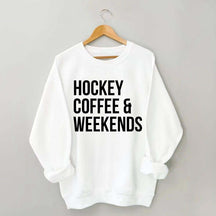 Hockey Coffee & Weekends Sweatshirt
