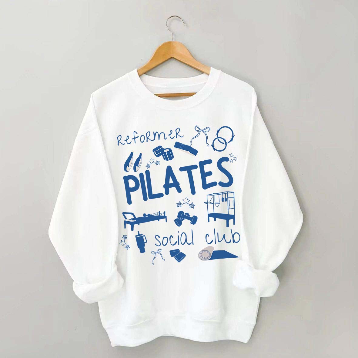 Cute Pilates Social Club Sweatshirt