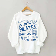 Cute Pilates Social Club Sweatshirt