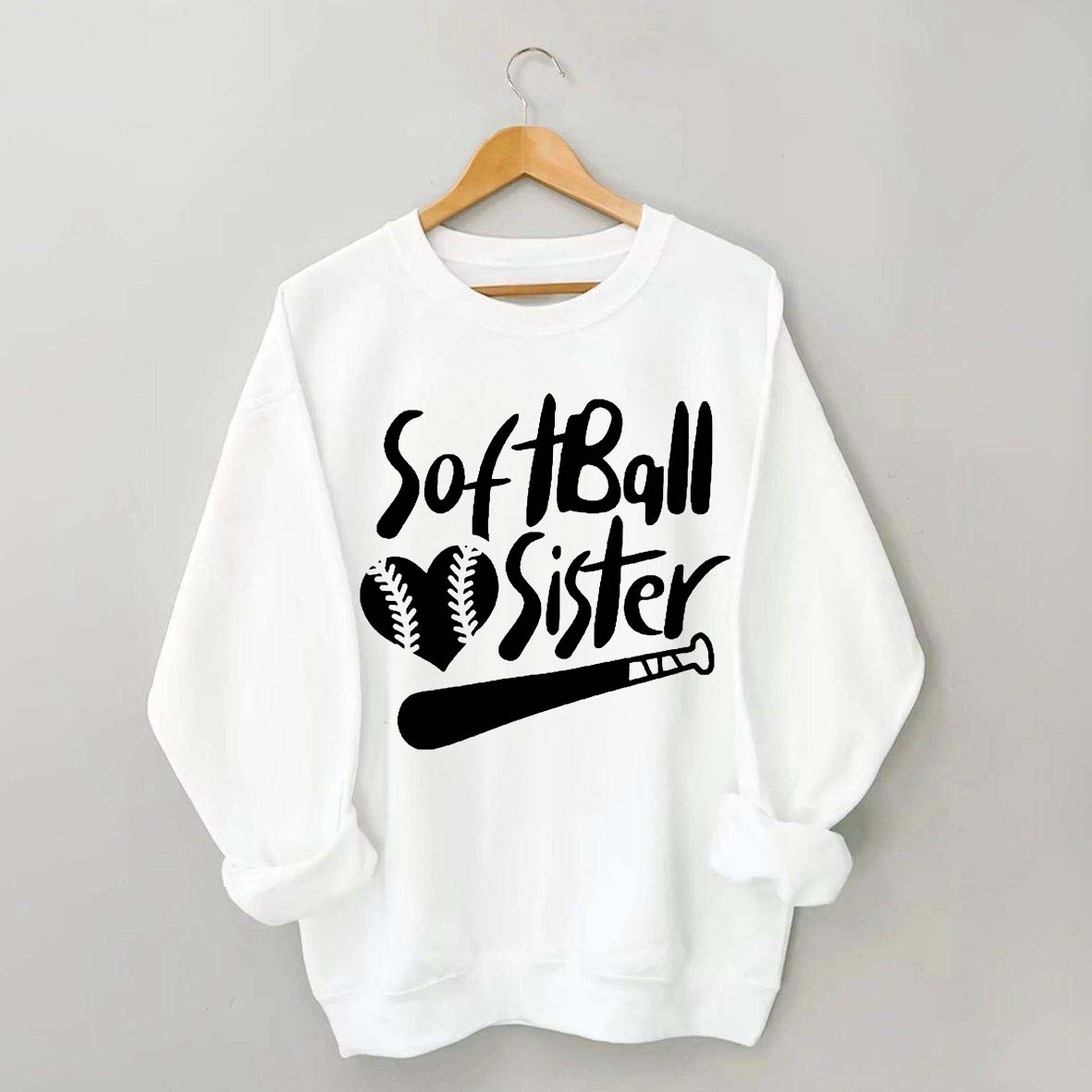Softball Sister Game Days Sweatshirt