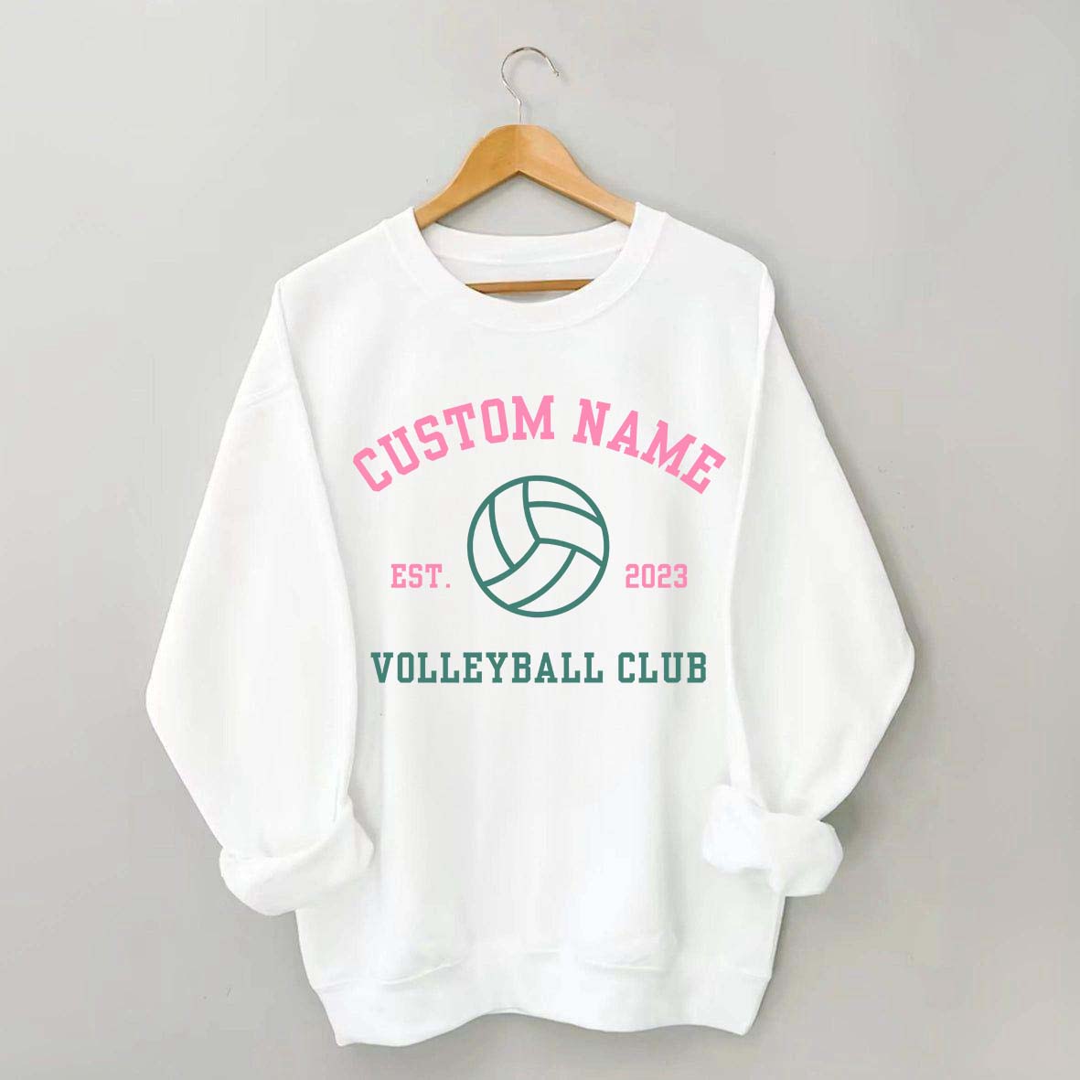 Personalized Volleyball Coach Sweatshirt