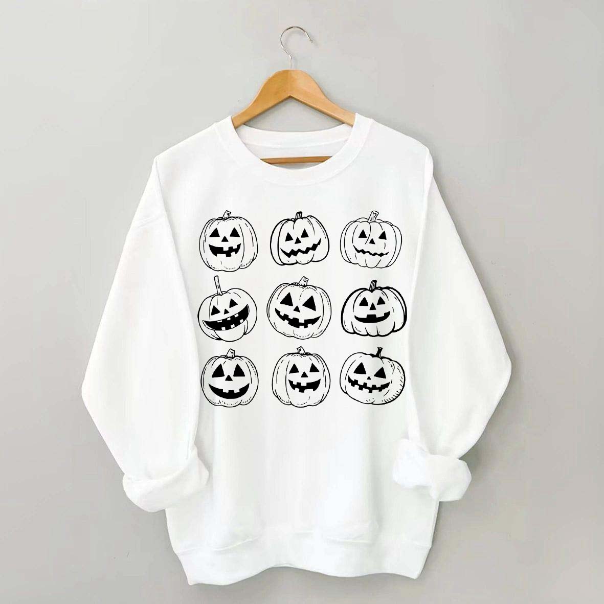Trick or Treat Fall Pumpkin Sweatshirt