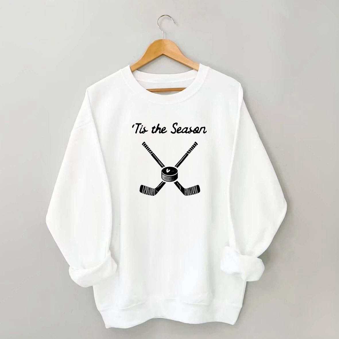 Tis The Season Hockey Mom Sweatshirt