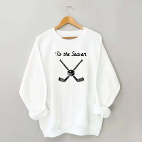 Tis The Season Hockey Mom Sweatshirt