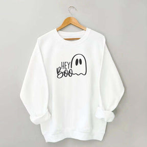 Cute Hey Boo Halloween Sweatshirt