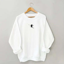 Minimalist Skiing Sweatshirt