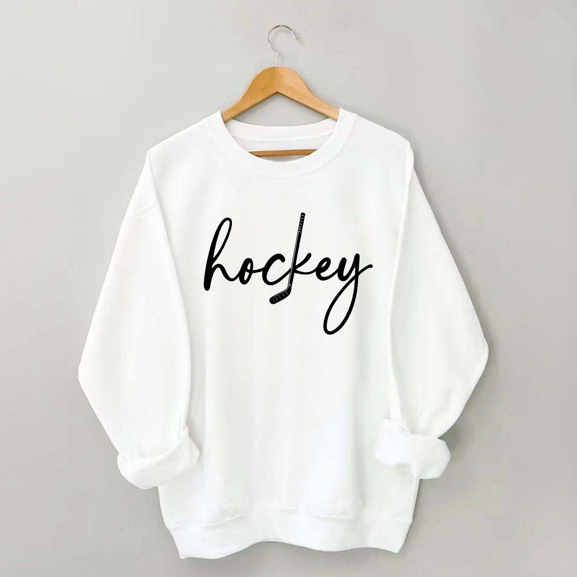 Minimalist Hockey Lover Sweatshirt