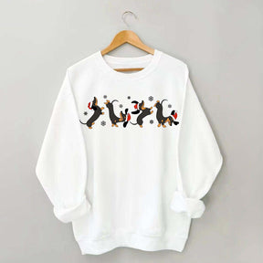 Dachshund Mom Christmas Sweatshirt