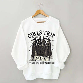 Retro Girls Trip Salem Sweatshirt