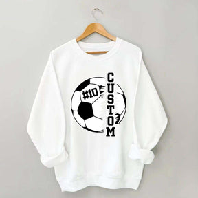 Custom Soccer Name & Number Sweatshirt