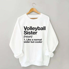 Volleyball Sister Sweatshirt