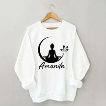 Personalized Yoga Name Sweatshirt
