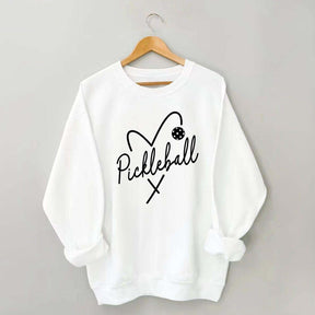 Pickleball Heart Sweatshirt