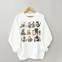 Coffee Cats Catpuccino Sweatshirt