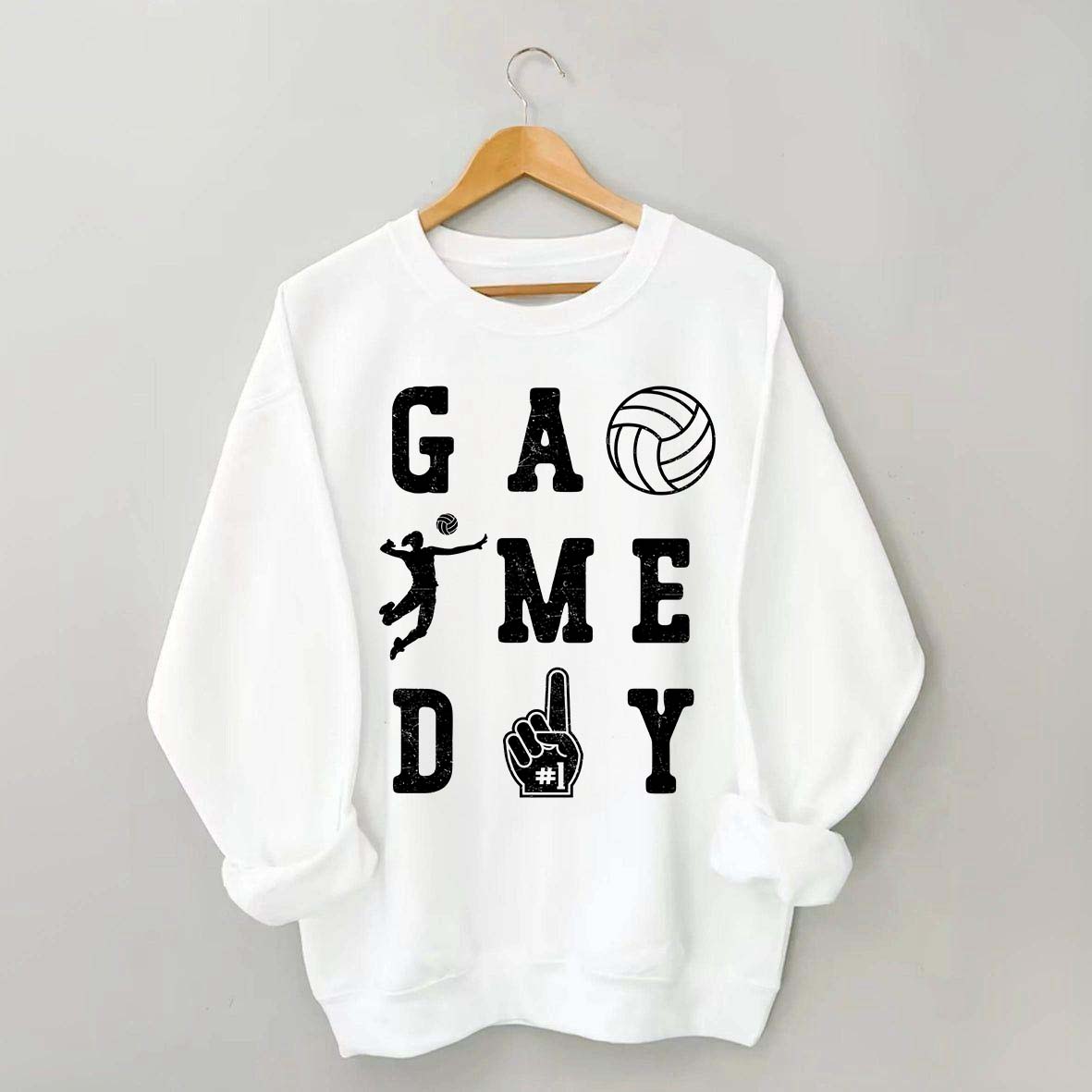 Game Day Volleyball Mama Sweatshirt