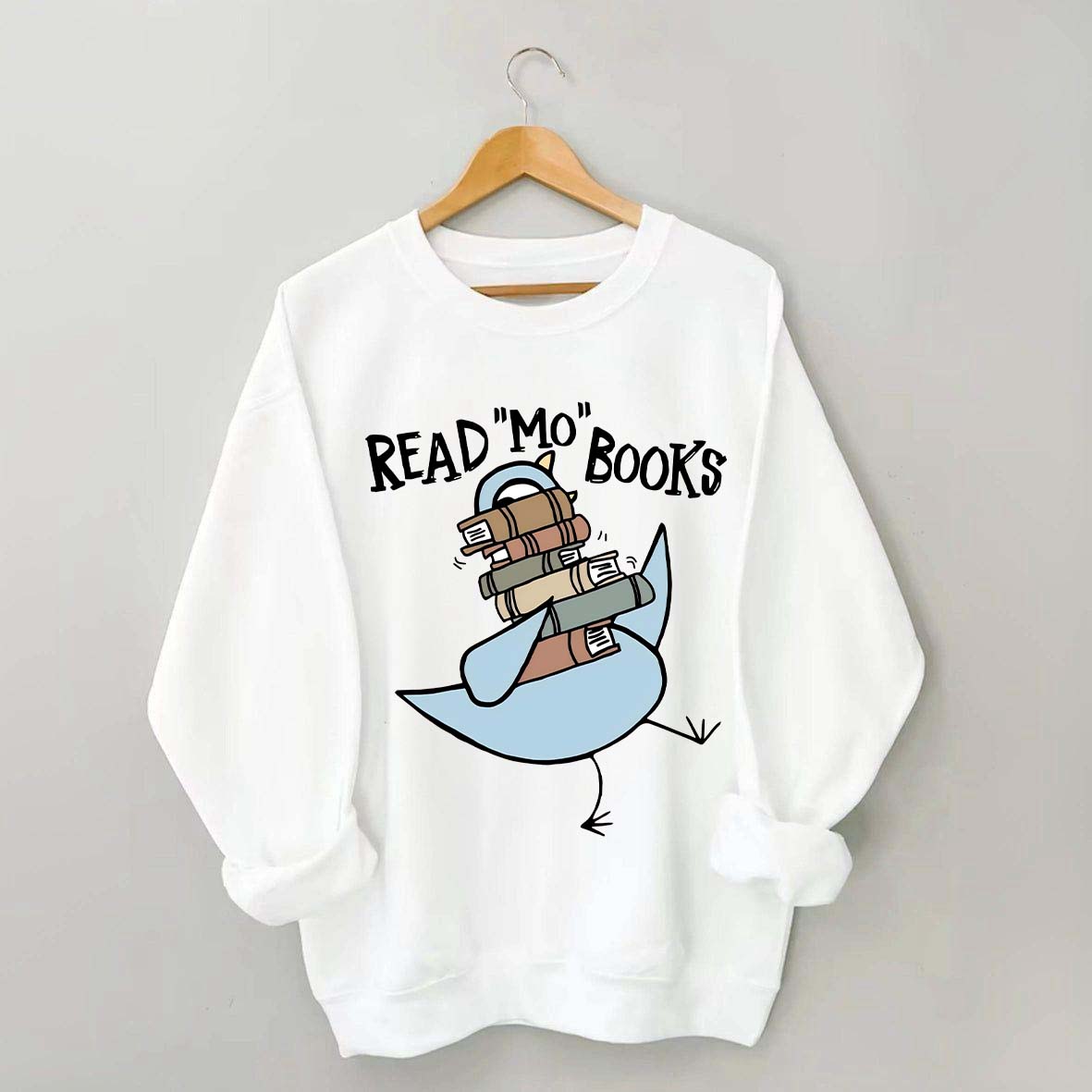 Funny Read More Books Sweatshirt