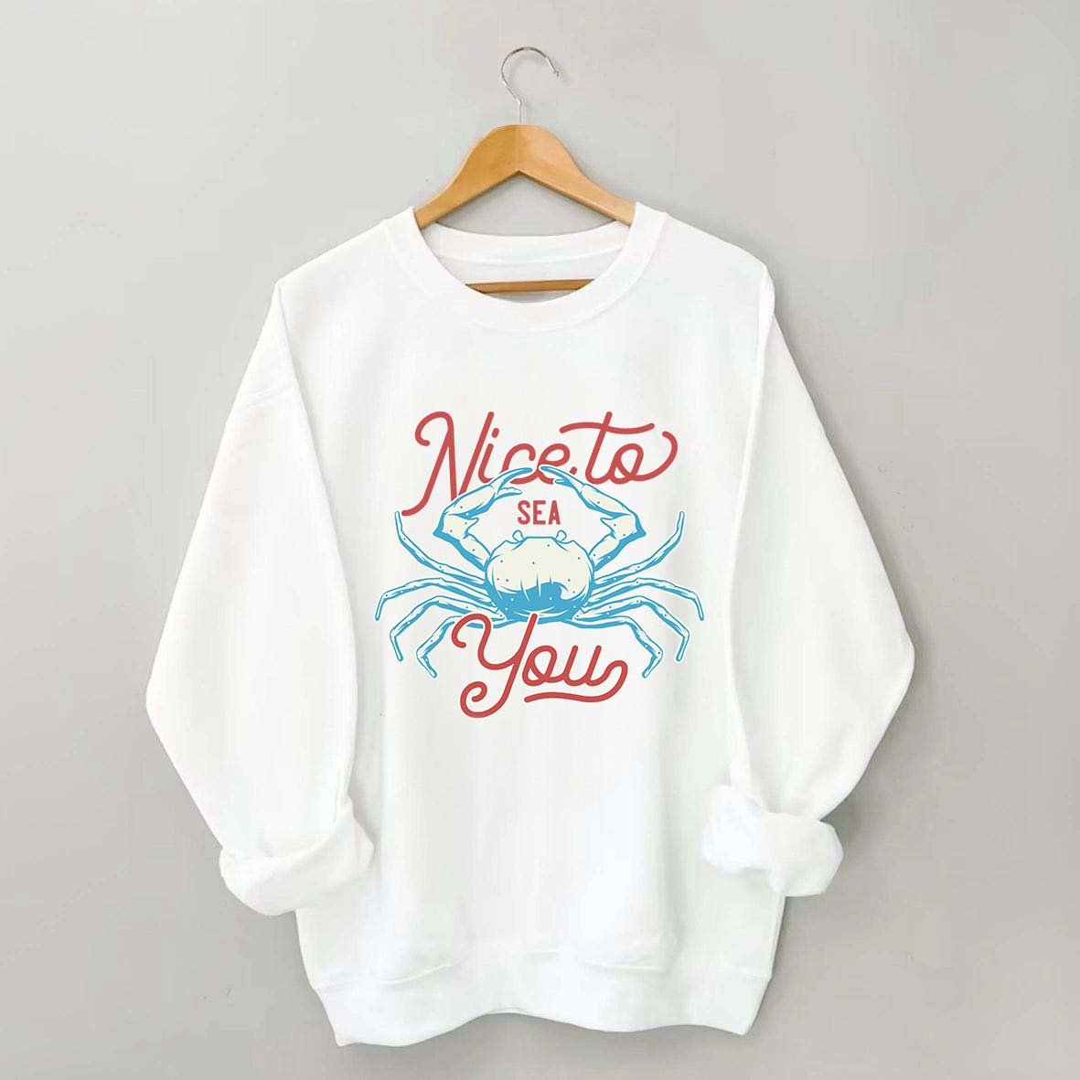 Coral Reef Nice To Sea You Sweatshirt