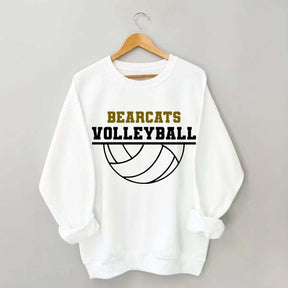 Custom Your Text Volleyball Sweatshirt