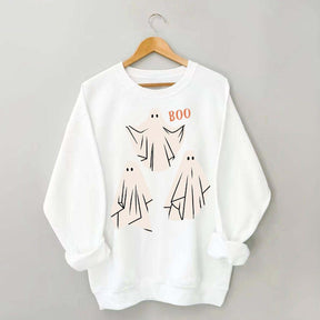 Retro Ghost Boo Sweatshirt