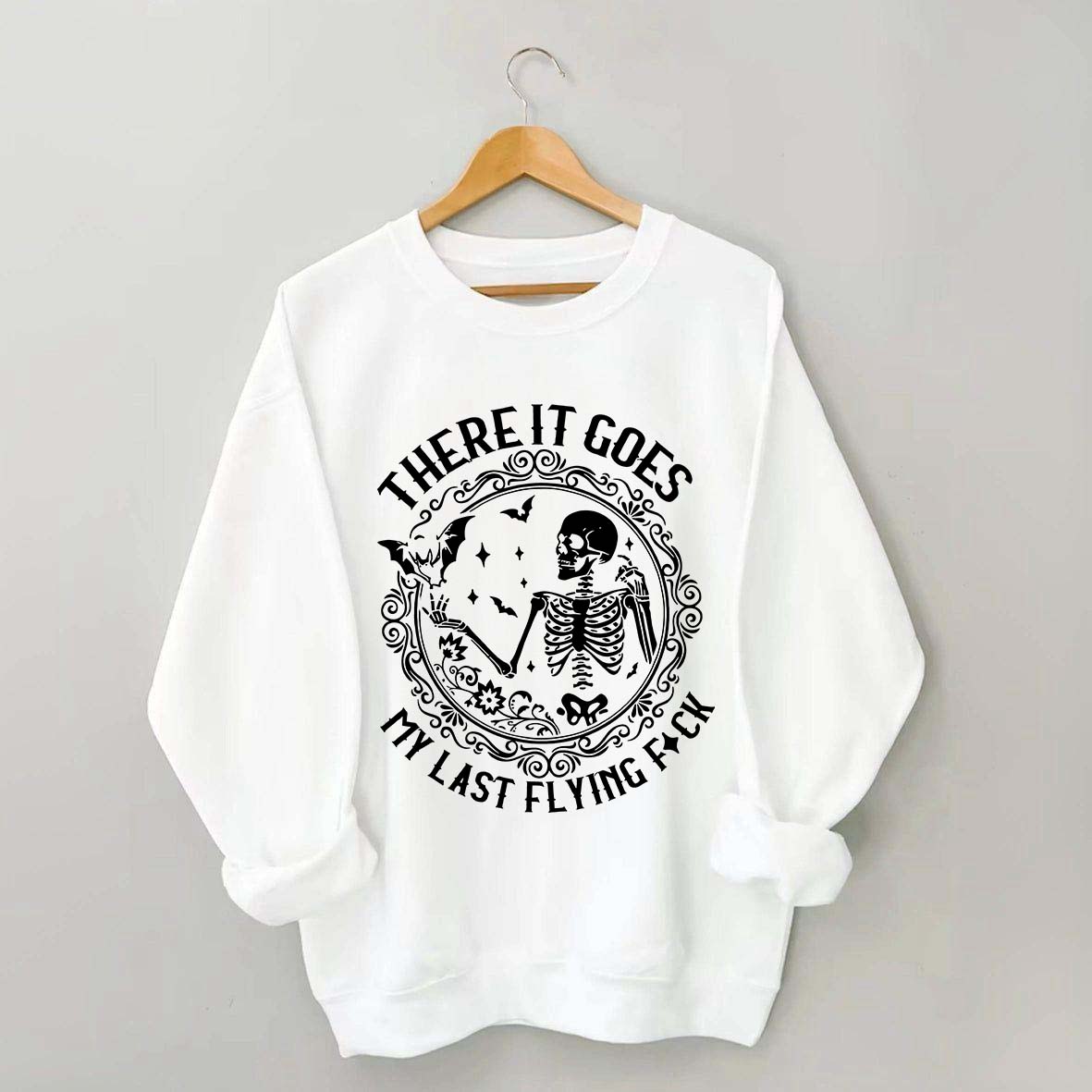 Summer Casual Skull Sweatshirt
