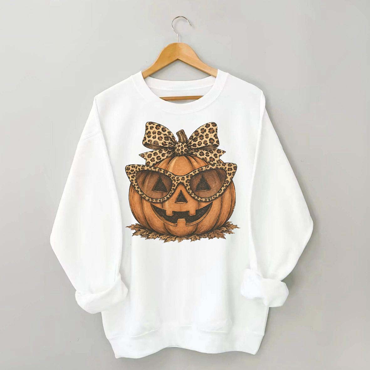 Autumn Pumpkin Halloween Fall Sweatshirt