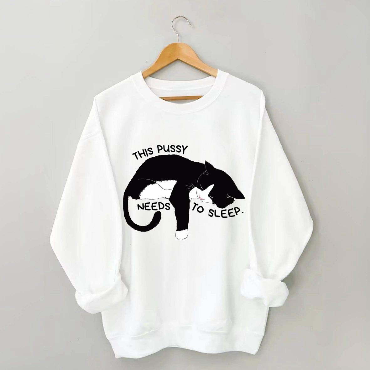 This Cat Needs To Sleep Sweatshirt