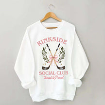 Rinkside Social Club Mom Hockey Athletic Sweatshirt