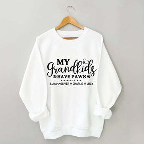 Personalized Fur Grandma Dog Sweatshirt