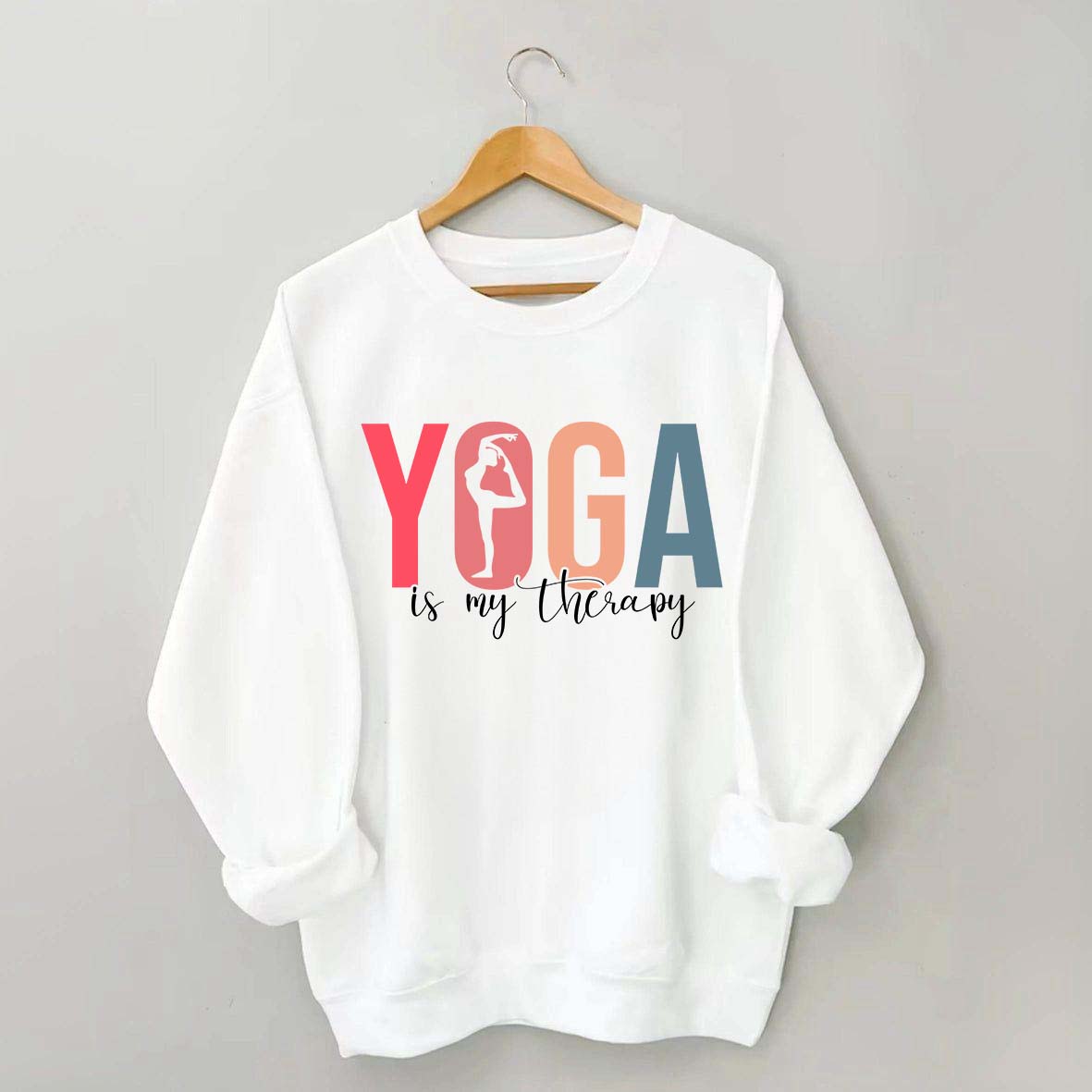 Yoga Is My Therapy Sweatshirt