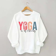 Yoga Is My Therapy Sweatshirt