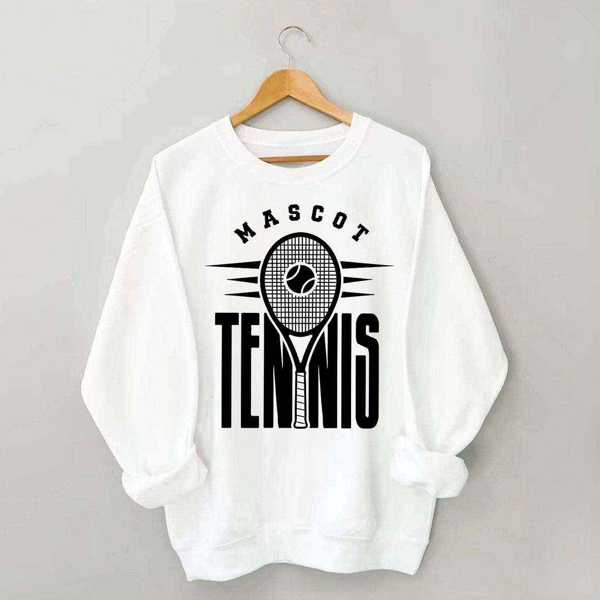 Tennis Mascot Team Sweatshirt