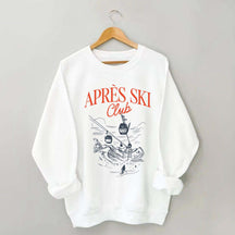 Retro Ski Lodge Sweatshirt