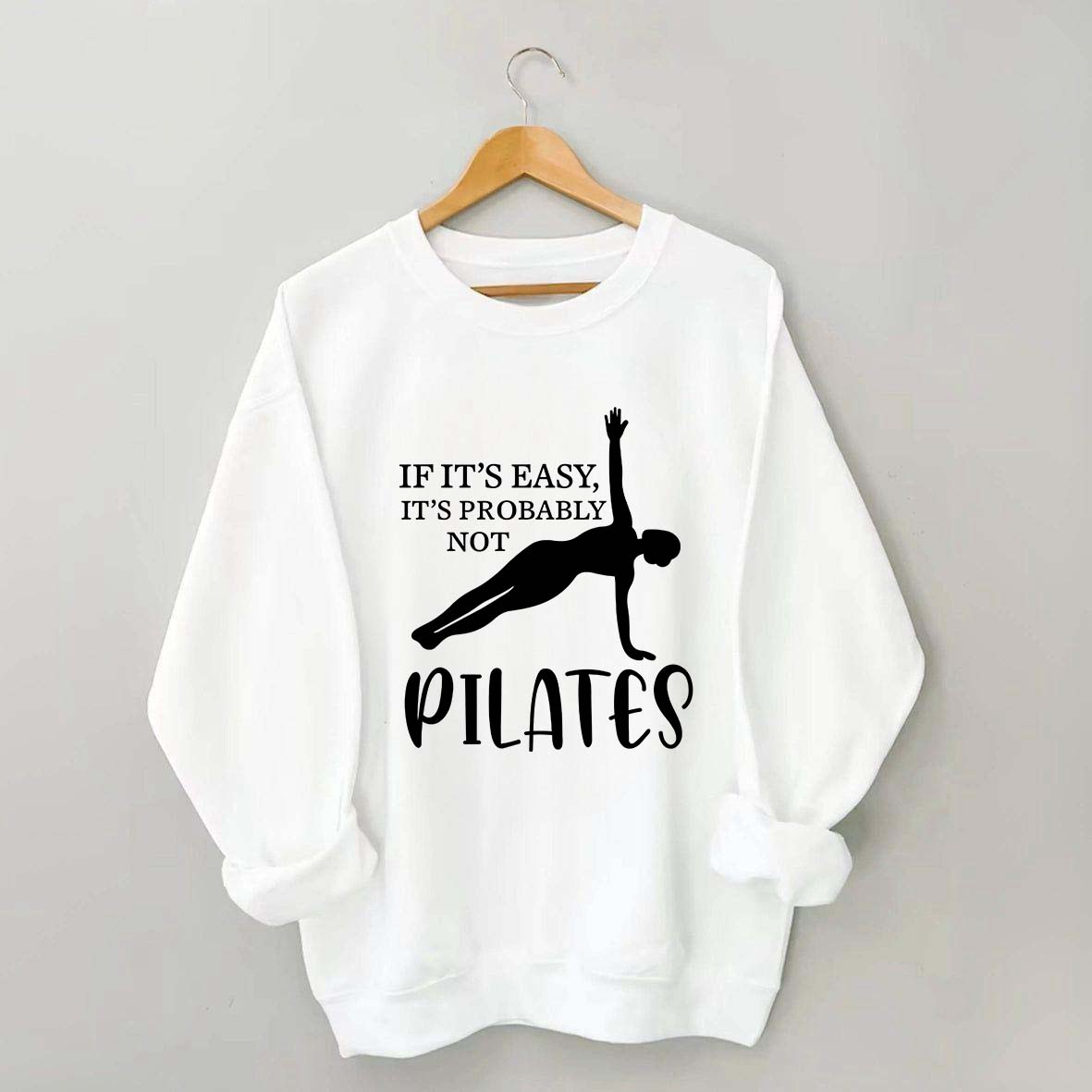 Pilates Yoga Workout Fitness Lover Sweatshirt
