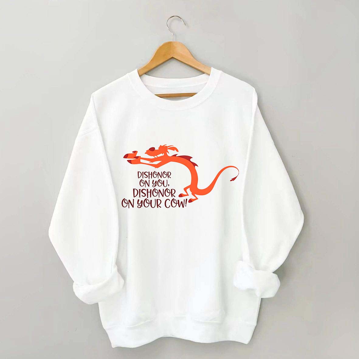 Mushu Dragon Sweatshirt