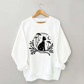 Celestial Cat Spiritual Sweatshirt