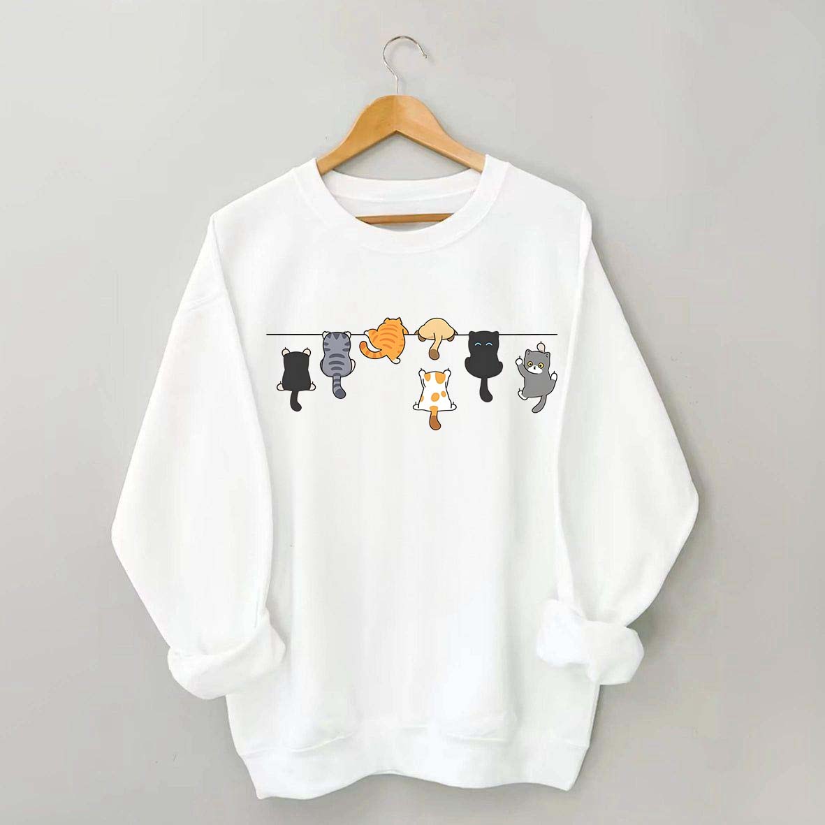 Cat Peeking Lover Sweatshirt