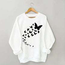Butterfly Autumn Cute Sweatshirt