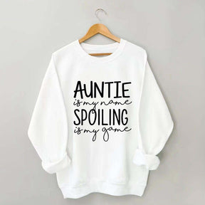 Auntie is My Name Sweatshirt
