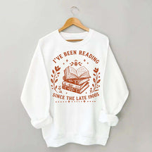 Reading Floral Book Club Reader Sweatshirt