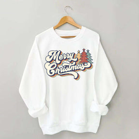 Merry Christmas Family Retro Sweatshirt
