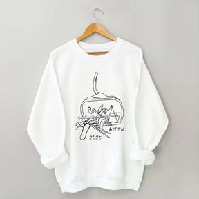 Personalized Ski Sweatshirt