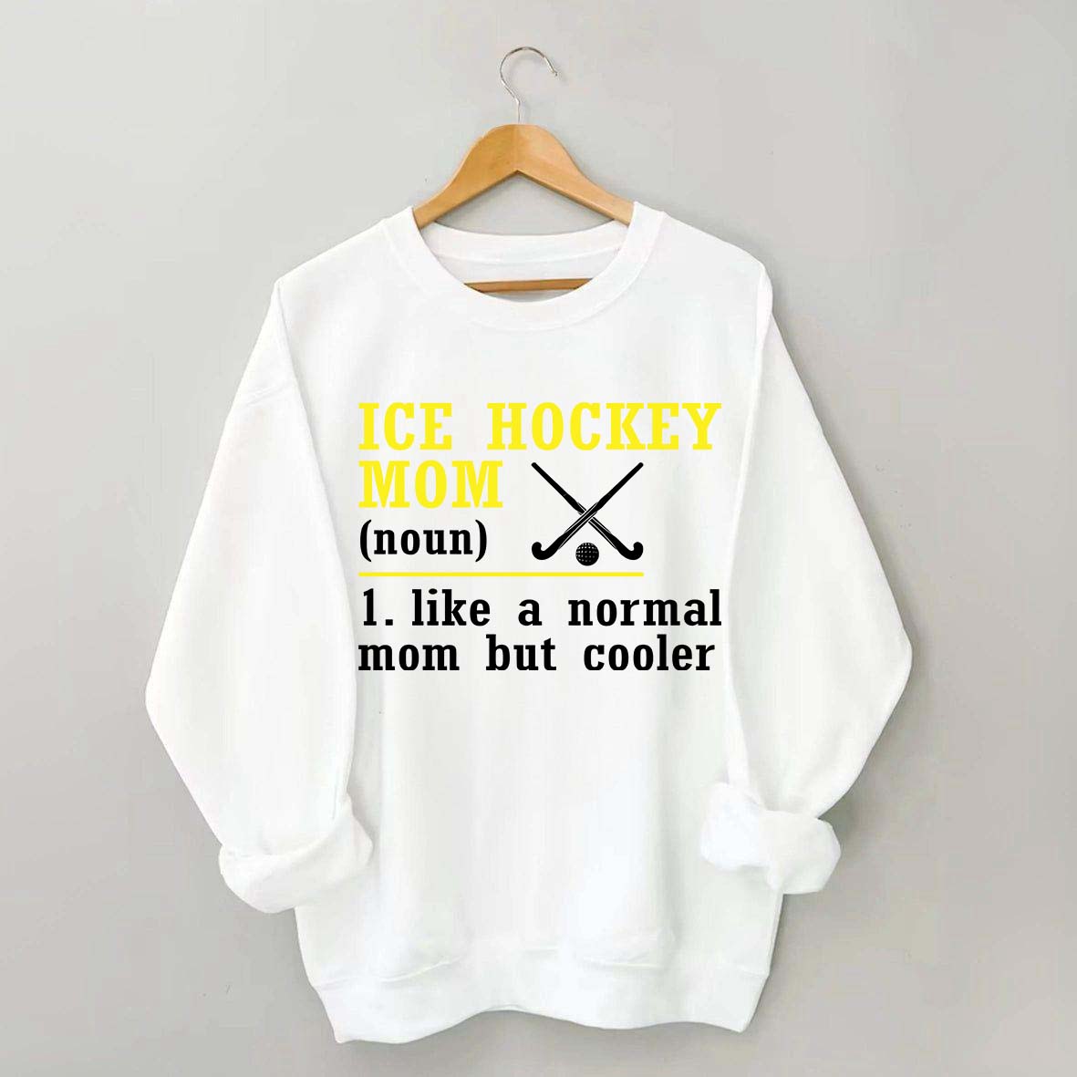 Ice Hockey Mom Like A Normal Mom Sweatshirt