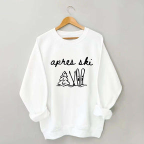 Cozy Winter Apres Ski Sweatshirt