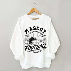 Custom Football Mascot Template Sweatshirt