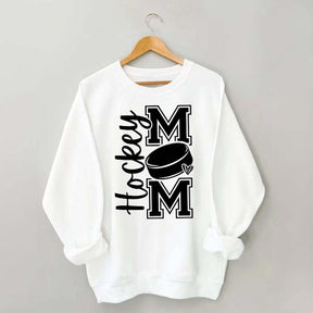 Hockey Mom Heart Simple Sweatshirt