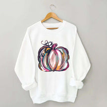Watercolor Pumpkin Sweatshirt