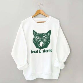 Feral and Sterile Cat Sweatshirt