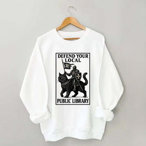 Defend Your Local Library Sweatshirt