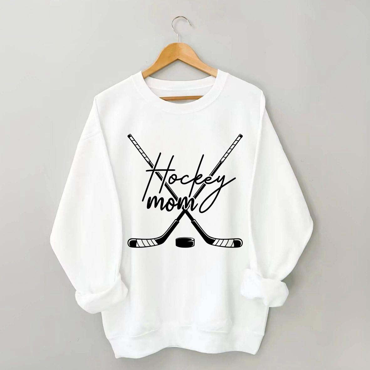 Funny Hockey Mom lover Sweatshirt